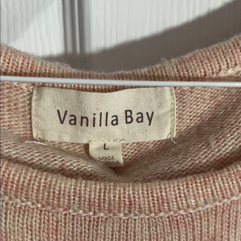 Vanilla Bay Pink Knit Sweater - Picture 2 of 2